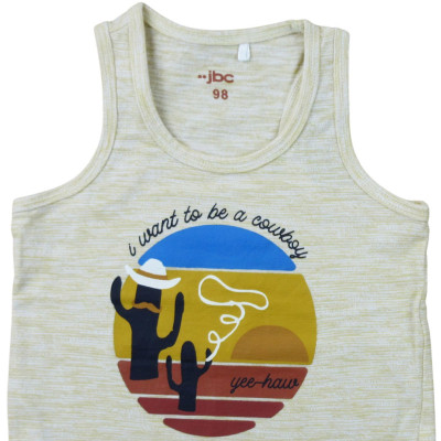 Tanktop - JBC - 3 jaar – Tweedehands baby- en kinderkleding van JBC – Les Ptits Potes