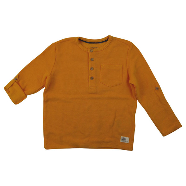 T-shirt met lange mouwen - Kidz Nation - 104 cm (4 jaar) – Tweedehands baby- en kinderkleding van Kidz Nation – Les Ptits Pot