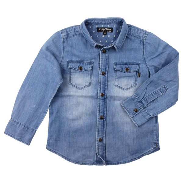 Hemd mit langen Ärmeln - JBC - 104 cm (4 Jahre) – Secondhand-Babykleidung/-Kinderkleidung von JBC – Les Ptits Potes