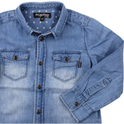 Hemd mit langen Ärmeln - JBC - 104 cm (4 Jahre) – Secondhand-Babykleidung/-Kinderkleidung von JBC – Les Ptits Potes