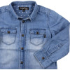 Chemise en jean - JBC - 4 ans (104) – Vêtement d’occasion bébé/enfant JBC – Les Ptits Potes