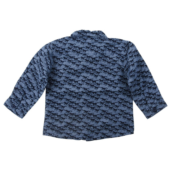 Hemd mit langen Ärmeln - Filou & Friends - 12 Monate – Secondhand-Babykleidung/-Kinderkleidung von Filou & Friends – Les Ptit