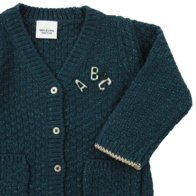 Gilet pailleté - TAPE A L'OEIL - 9 mois (71) – Vêtement d’occasion bébé/enfant Tape à l'Oeil – Les Ptits Potes