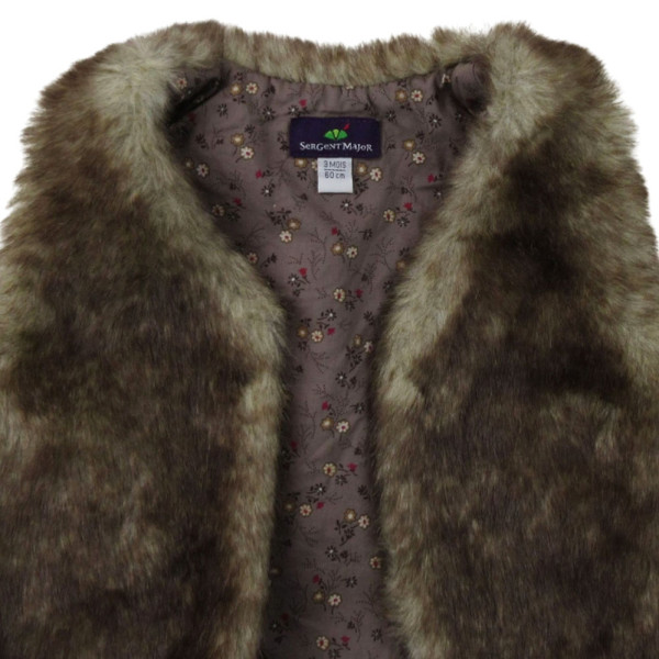 Weste - Sergent Major - 62 cm (3 Monate) – Secondhand-Babykleidung/-Kinderkleidung von Sergent Major – Les Ptits Potes