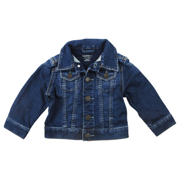 Veste en jean - GAP - 12-18 mois (86) – Vêtement d’occasion bébé/enfant Gap – Les Ptits Potes