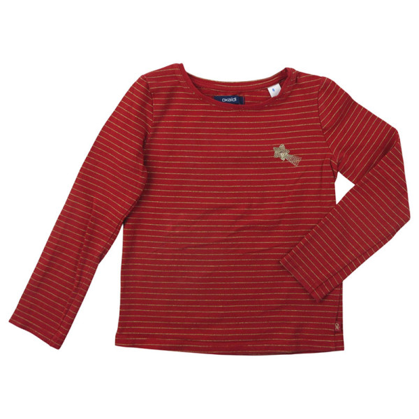 T-shirt met lange mouwen - Okaidi-Obaibi - 98 cm (3 jaar) – Tweedehands baby- en kinderkleding van Okaidi-Obaibi – Les Ptits 