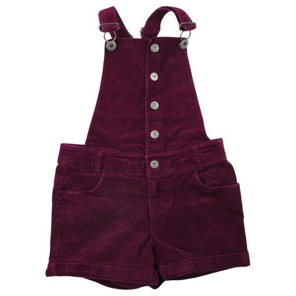 Kurze Latzhose - Okaidi-Obaibi - 110 cm (5 Jahre) – Secondhand-Babykleidung/-Kinderkleidung von Okaidi-Obaibi – Les Ptits Pot