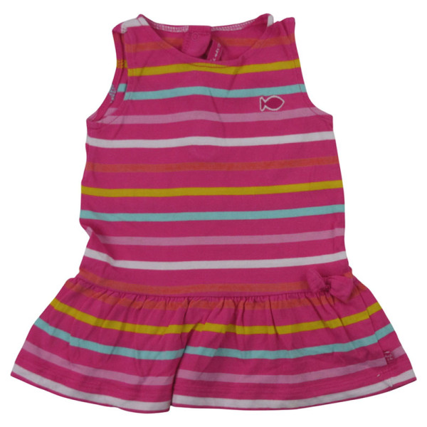 Jurk - Week-end à la mer - 12 maanden – Tweedehands baby- en kinderkleding van Week-end à la mer – Les Ptits Potes