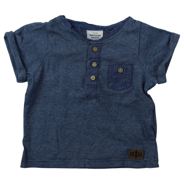 Kurzarmshirt - Tape à l'Oeil - 68 cm (6 Monate) – Secondhand-Babykleidung/-Kinderkleidung von Tape à l'Oeil – Les Ptits Potes