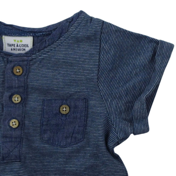 T-shirt met korte mouwen - Tape à l'Oeil - 68 cm (6 maanden) – Tweedehands baby- en kinderkleding van Tape à l'Oeil – Les Pti