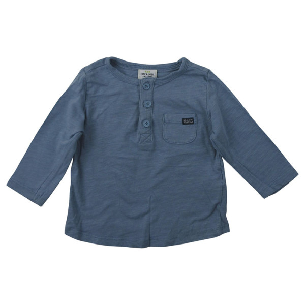 T-shirt met lange mouwen - Tape à l'Oeil - 68 cm (6 maanden) – Tweedehands baby- en kinderkleding van Tape à l'Oeil – Les Pti
