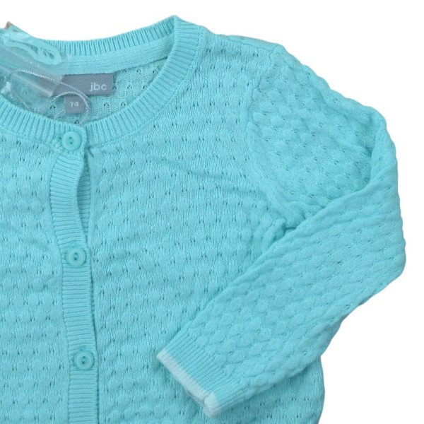 Weste - JBC - 74 cm (9 Monate) – Secondhand-Babykleidung/-Kinderkleidung von JBC – Les Ptits Potes