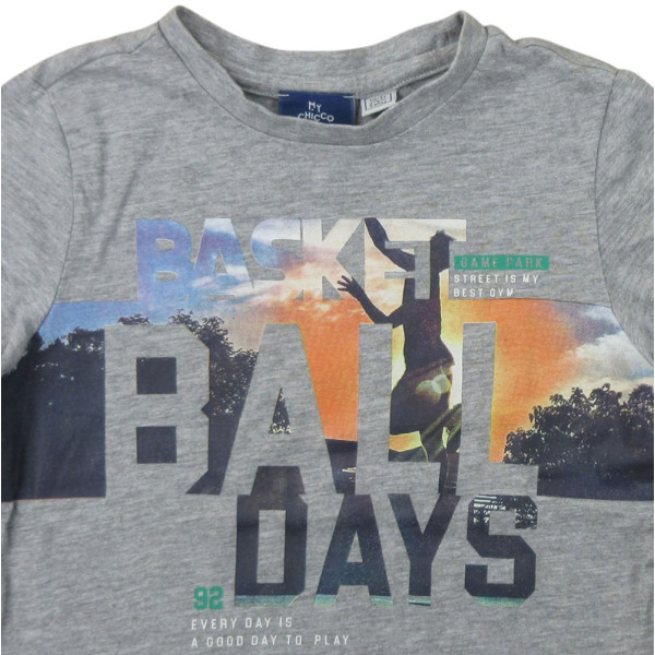 T-Shirt - CHICCO - 5 ans (110) – Vêtement d’occasion bébé/enfant Chicco – Les Ptits Potes