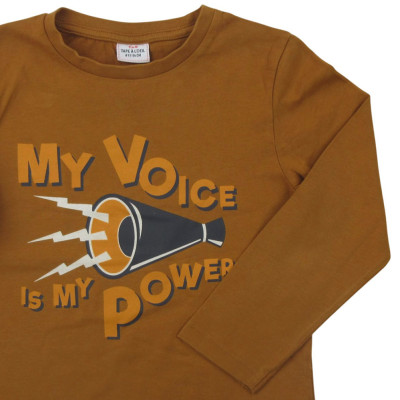 T-shirt met lange mouwen - Tape à l'Oeil - 116 cm (6 jaar) – Tweedehands baby- en kinderkleding van Tape à l'Oeil – Les Ptits