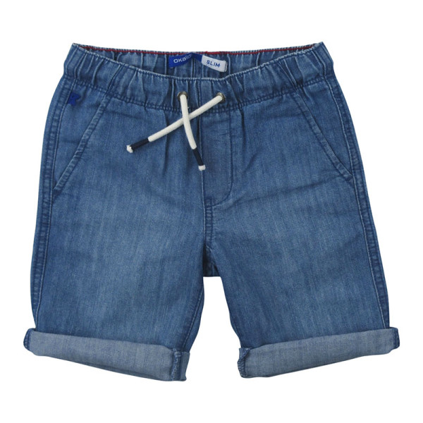 Short en jean - OKAÏDI - 6 ans (116) – Vêtement d’occasion bébé/enfant Okaidi-Obaibi – Les Ptits Potes