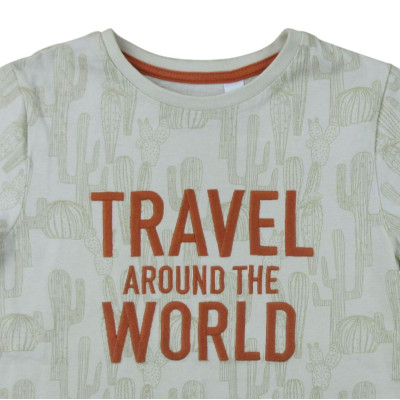 T-Shirt - OKAÏDI - 6 ans (116) – Vêtement d’occasion bébé/enfant Okaidi-Obaibi – Les Ptits Potes