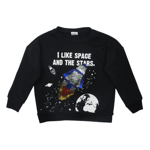 Sweatshirt -  - 6-7 Jahre 120 cm – Secondhand-Babykleidung/-Kinderkleidung von  – Les Ptits Potes