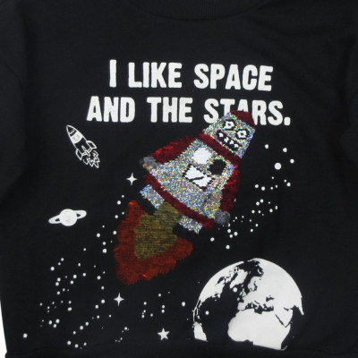 Sweatshirt -  - 6-7 Jahre 120 cm – Secondhand-Babykleidung/-Kinderkleidung von  – Les Ptits Potes