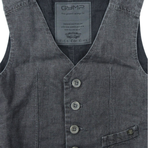 Weste - Gymp - 7 Jahre 122 cm – Secondhand-Babykleidung/-Kinderkleidung von Gymp – Les Ptits Potes