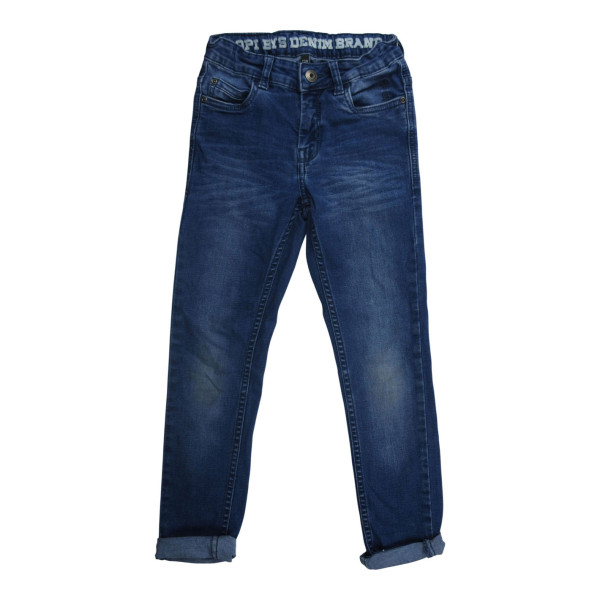 Jeans - Quapi - 7-8 jaar 128 cm – Tweedehands baby- en kinderkleding van Quapi – Les Ptits Potes