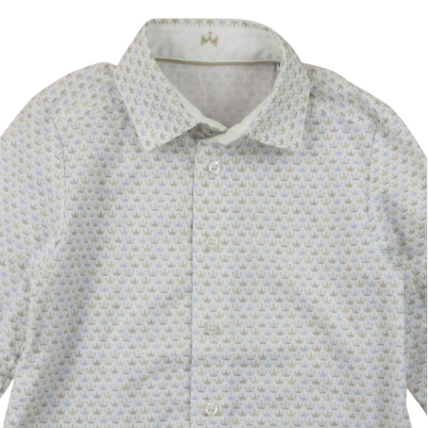 Overhemd met lange mouwen - Gymp - 104 cm (4 jaar) – Tweedehands baby- en kinderkleding van Gymp – Les Ptits Potes
