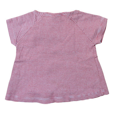 Kurzarmshirt - Petit bateau - 6 Monate – Secondhand-Babykleidung/-Kinderkleidung von Petit bateau – Les Ptits Potes