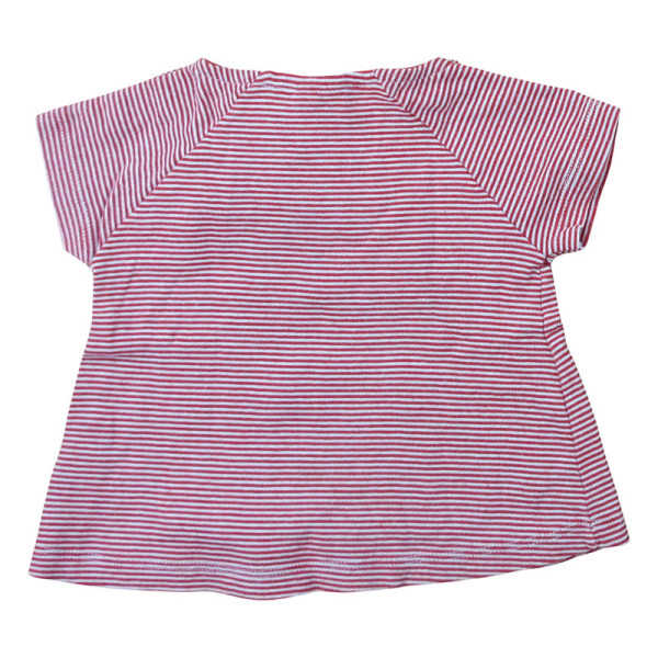 T-Shirt - PETIT BATEAU - 6 mois (68) – Vêtement d’occasion bébé/enfant Petit bateau – Les Ptits Potes