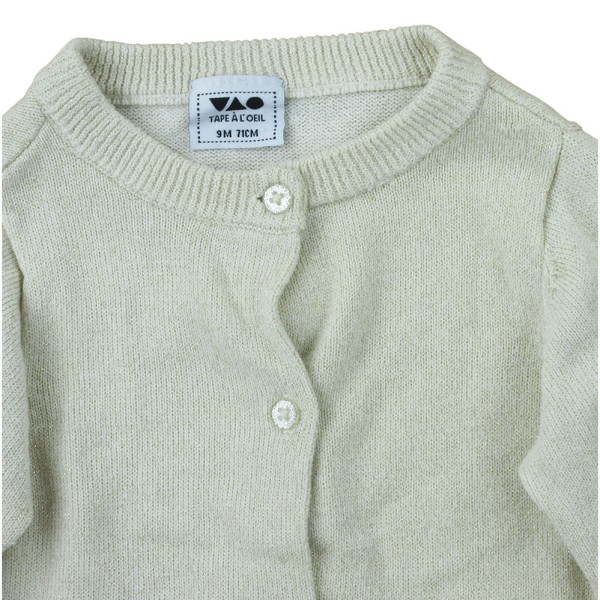 Weste - Tape à l'Oeil - 71 cm (9 Monate) – Secondhand-Babykleidung/-Kinderkleidung von Tape à l'Oeil – Les Ptits Potes