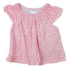 Bluse mit kurzen Ärmeln - Okaidi-Obaibi - 80 cm (18 Monate) – Secondhand-Babykleidung/-Kinderkleidung von Okaidi-Obaibi – Les
