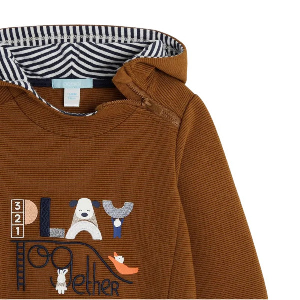 Sweat - OBAÏBI - 3 mois (59) – Vêtement d’occasion bébé/enfant Okaidi-Obaibi – Les Ptits Potes