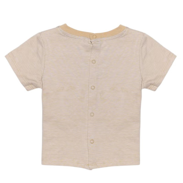 T-shirt met korte mouwen - Okaidi-Obaibi - 6 maanden – Tweedehands baby- en kinderkleding van Okaidi-Obaibi – Les Ptits Potes