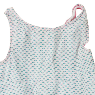 Blouse met korte mouwen - Okaidi-Obaibi - 116 cm (6 jaar) – Tweedehands baby- en kinderkleding van Okaidi-Obaibi – Les Ptits 