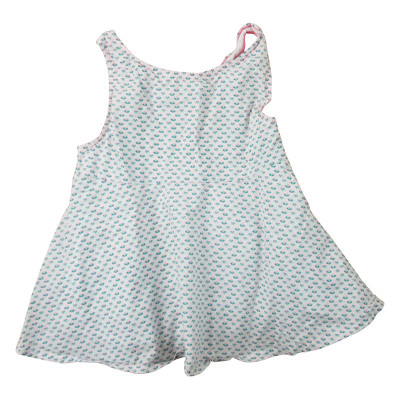 Blouse met korte mouwen - Okaidi-Obaibi - 116 cm (6 jaar) – Tweedehands baby- en kinderkleding van Okaidi-Obaibi – Les Ptits 