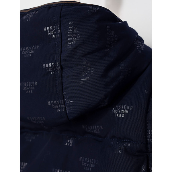 Pufferjacke - IKKS - 6 Monate – Secondhand-Babykleidung/-Kinderkleidung von IKKS – Les Ptits Potes
