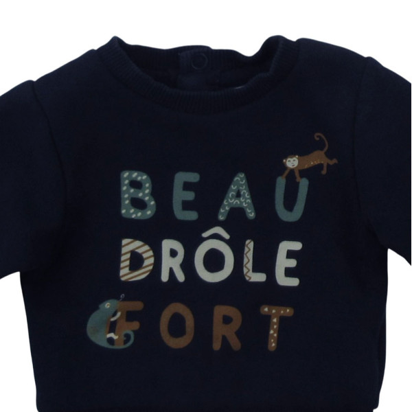 Sweat - TAPE A L'OEIL - 1 mois (53) – Vêtement d’occasion bébé/enfant Tape à l'Oeil – Les Ptits Potes