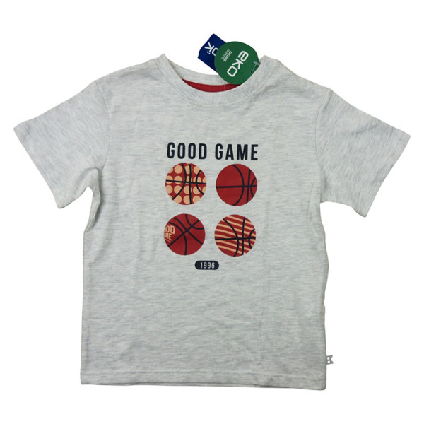 Kurzarmshirt - Okaidi-Obaibi - 104 cm (4 Jahre) – Secondhand-Babykleidung/-Kinderkleidung von Okaidi-Obaibi – Les Ptits Potes