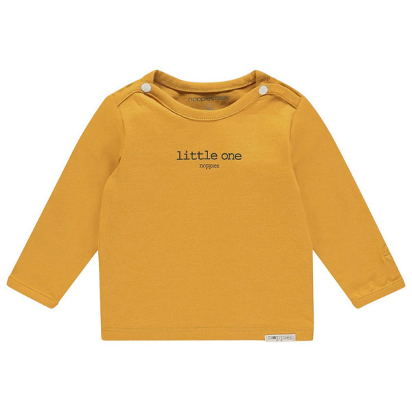 T-shirt met lange mouwen - Noppies - 1-2 maanden 56 cm – Tweedehands baby- en kinderkleding van Noppies – Les Ptits Potes