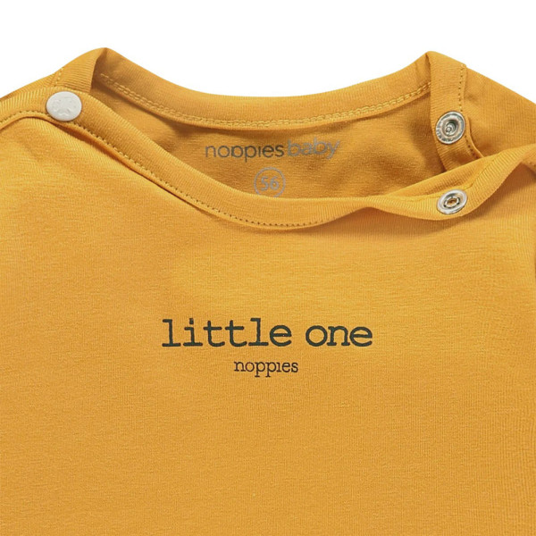 T-shirt met lange mouwen - Noppies - 1-2 maanden 56 cm – Tweedehands baby- en kinderkleding van Noppies – Les Ptits Potes