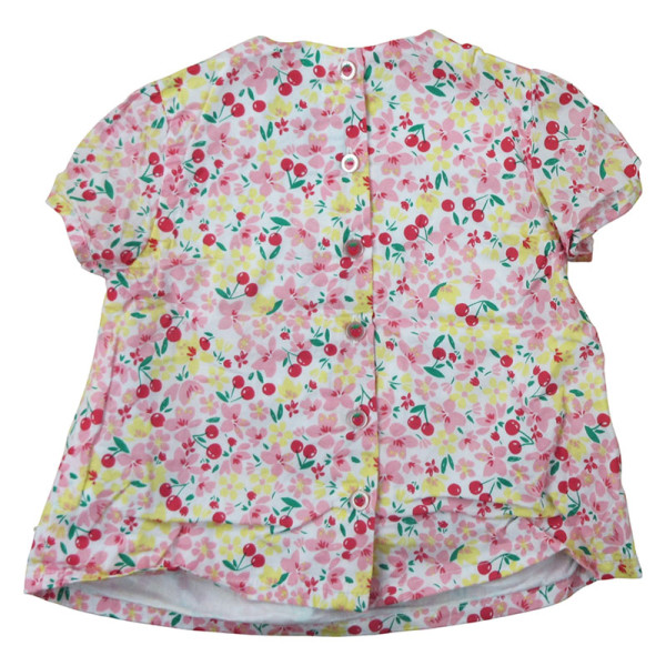Bluse mit kurzen Ärmeln - Sergent Major - 80 cm (18 Monate) – Secondhand-Babykleidung/-Kinderkleidung von Sergent Major – Les