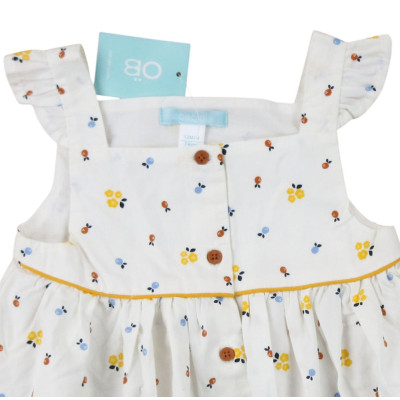 Robe neuve - OBAÏBI - 12 mois (74) – Vêtement d’occasion bébé/enfant Okaidi-Obaibi – Les Ptits Potes