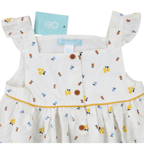 Kleid - Okaidi-Obaibi - 74 cm (12 Monate) – Secondhand-Babykleidung/-Kinderkleidung von Okaidi-Obaibi – Les Ptits Potes