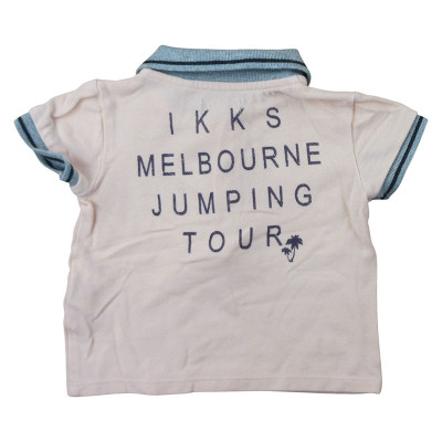 Kurzarmpoloshirt - IKKS - 68 cm (6 Monate) – Secondhand-Babykleidung/-Kinderkleidung von IKKS – Les Ptits Potes