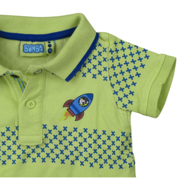 Polo - BUMBA - 9 mois (74) – Vêtement d’occasion bébé/enfant JBC – Les Ptits Potes