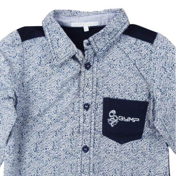 Hemd mit langen Ärmeln - Gymp - 92 cm (2 Jahre) – Secondhand-Babykleidung/-Kinderkleidung von Gymp – Les Ptits Potes