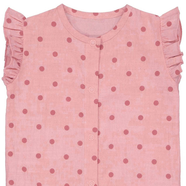 Langer Overall - Quapi - 62 cm (3 Monate) – Secondhand-Babykleidung/-Kinderkleidung von Quapi – Les Ptits Potes