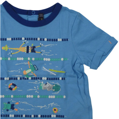 Kurzarmshirt - Sergent Major - 74 cm (12 Monate) – Secondhand-Babykleidung/-Kinderkleidung von Sergent Major – Les Ptits Pote