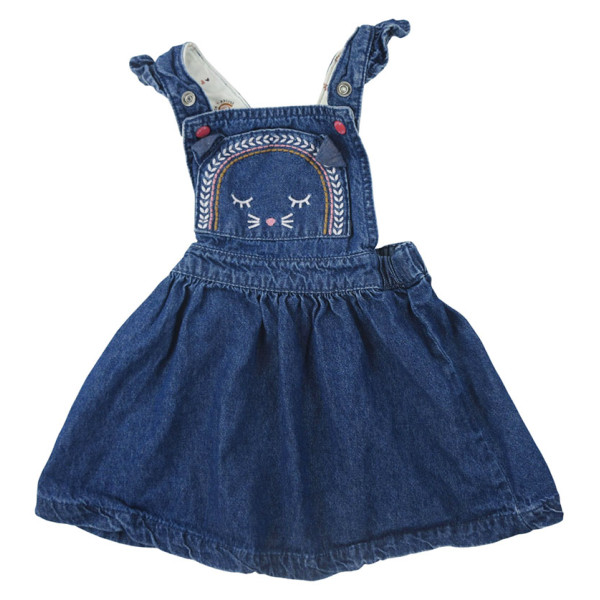 Robe en jean - SERGENT MAJOR - 18 mois (80) – Vêtement d’occasion bébé/enfant Sergent Major – Les Ptits Potes