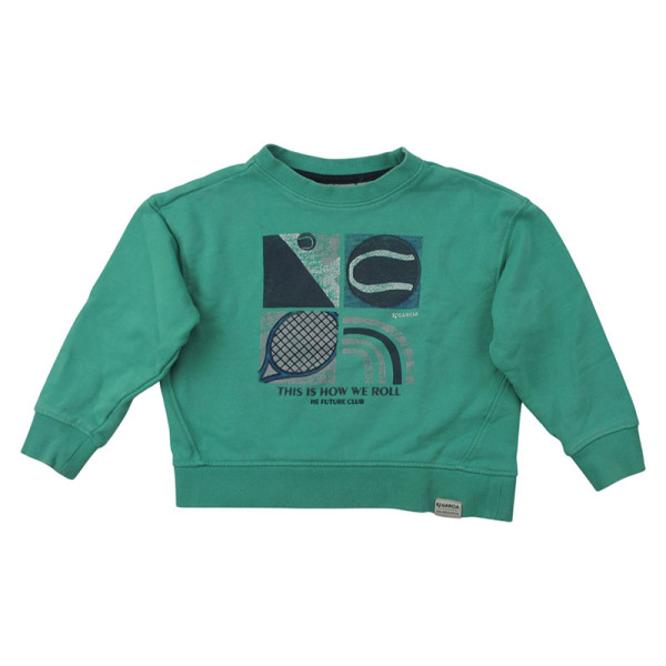 Sweater - Garcia - 4-5 jaar 104-110 cm – Tweedehands baby- en kinderkleding van Garcia – Les Ptits Potes