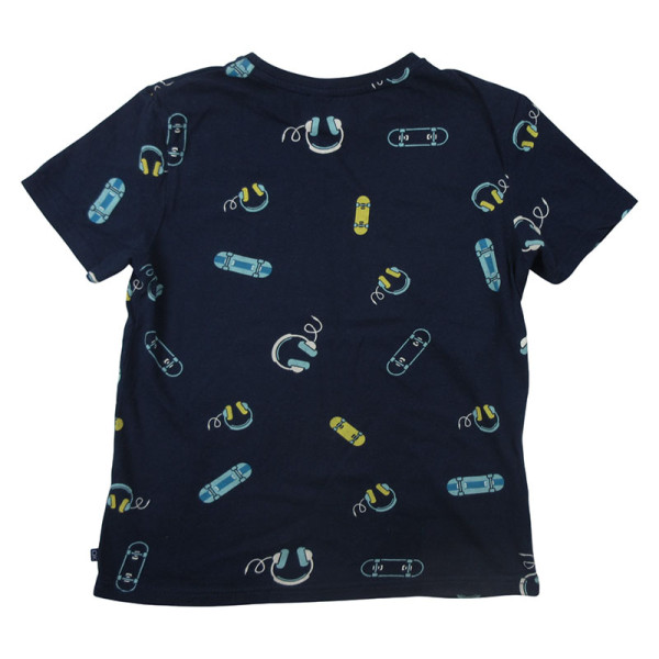 T-shirt met korte mouwen - Okaidi-Obaibi - 116 cm (6 jaar) – Tweedehands baby- en kinderkleding van Okaidi-Obaibi – Les Ptits