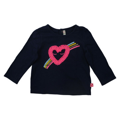 T-shirt met lange mouwen - Billieblush - 74 cm (12 maanden) – Tweedehands baby- en kinderkleding van Billieblush – Les Ptits 
